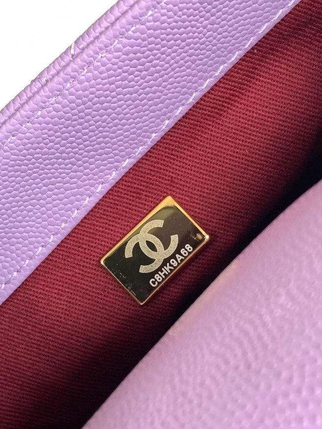 Chanel MINI FLAP BAG WITH TOP HANDLE AS2215-14