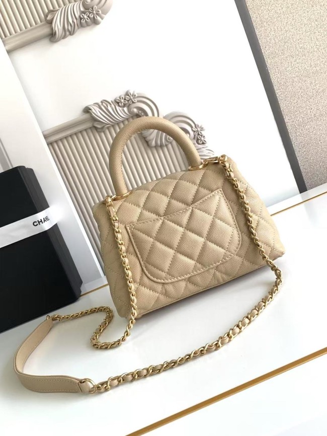 Chanel MINI FLAP BAG WITH TOP HANDLE AS2215-4