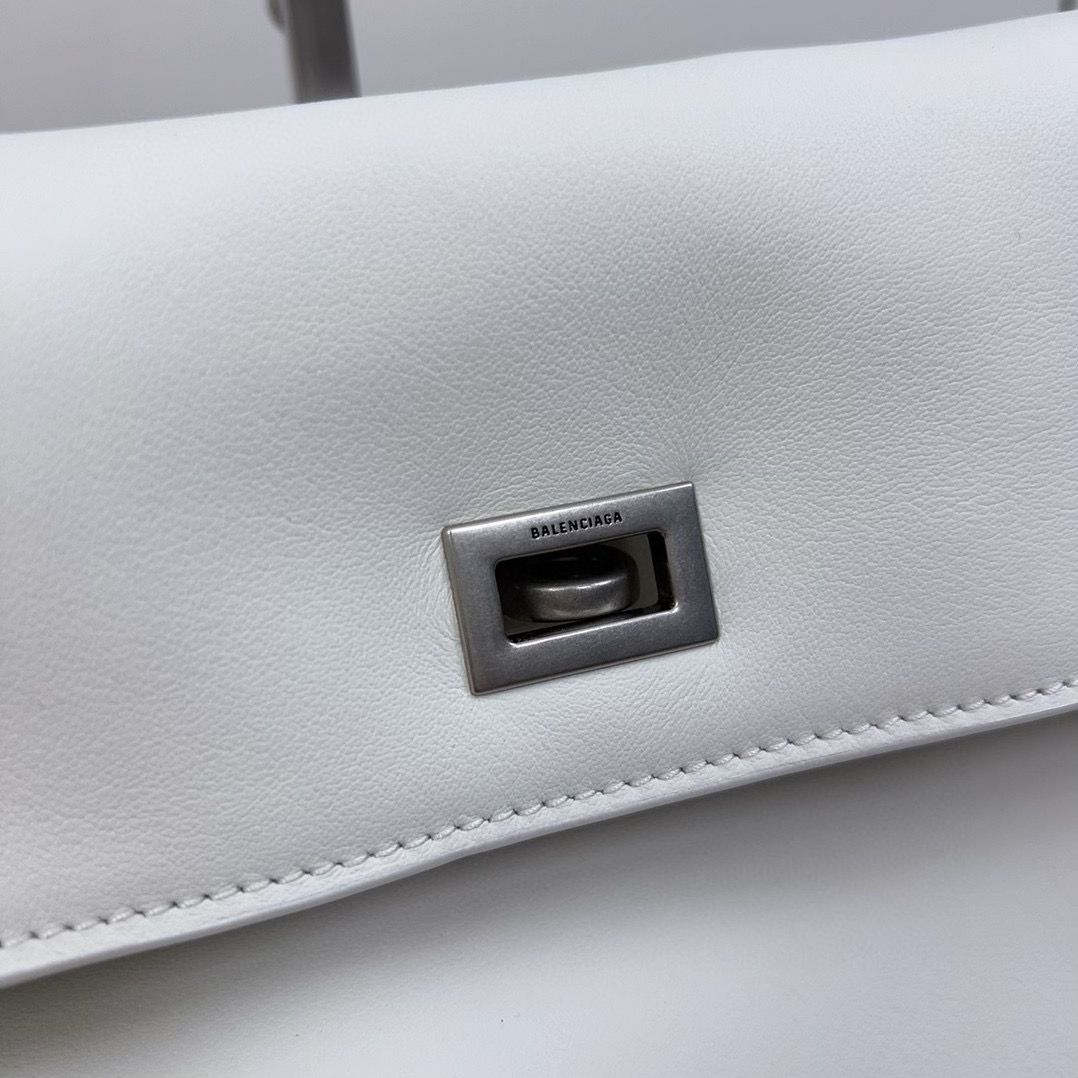 Balenciaga Rodeo Handbag Large smooth calfskin 795459 White Balenciaga Rodeo Handbag Large smooth calfskin 795459 White