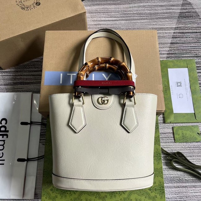GUCCI GG MARMONT SMALL SHOULDER BAG 750396 white