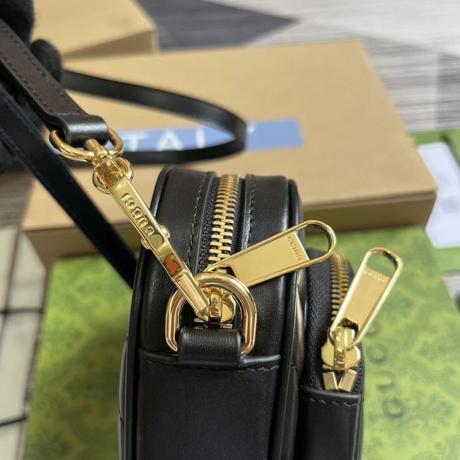 GUCCI GG MARMONT SMALL SHOULDER BAG 751628 BLACK
