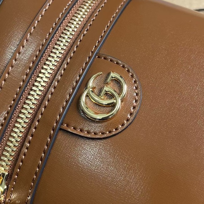 GUCCI MINI VANITY BAG WITH BAMBOO HANDLE 760200 brown