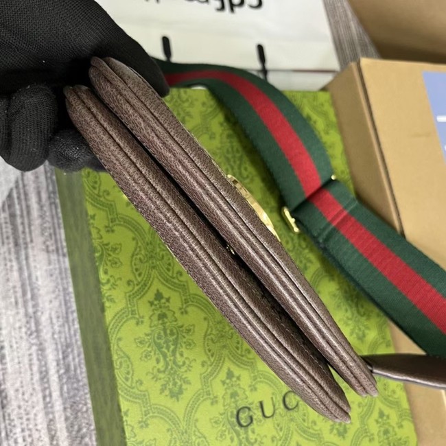 GUCCI OPHIDIA MINI BAG 724599 brown