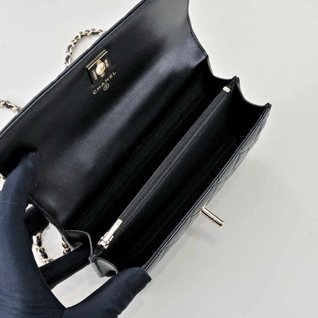 Chanel CLUTCH WITH CHAIN AB4293 black