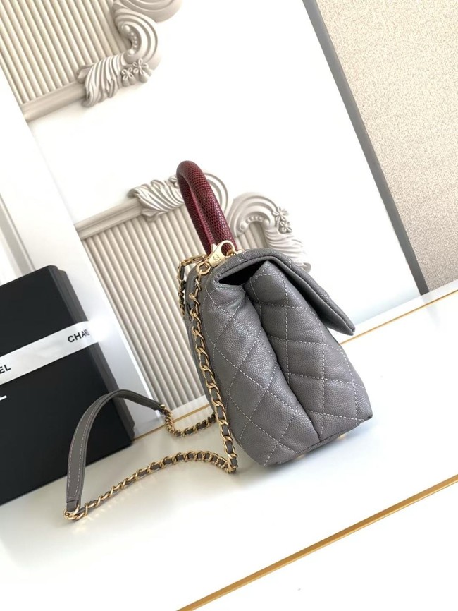 Chanel FLAP BAG WITH TOP HANDLE 92990-15