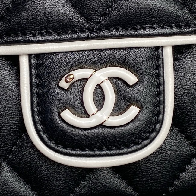 Chanel CLUTCH WITH CHAIN AP4516 Black&White