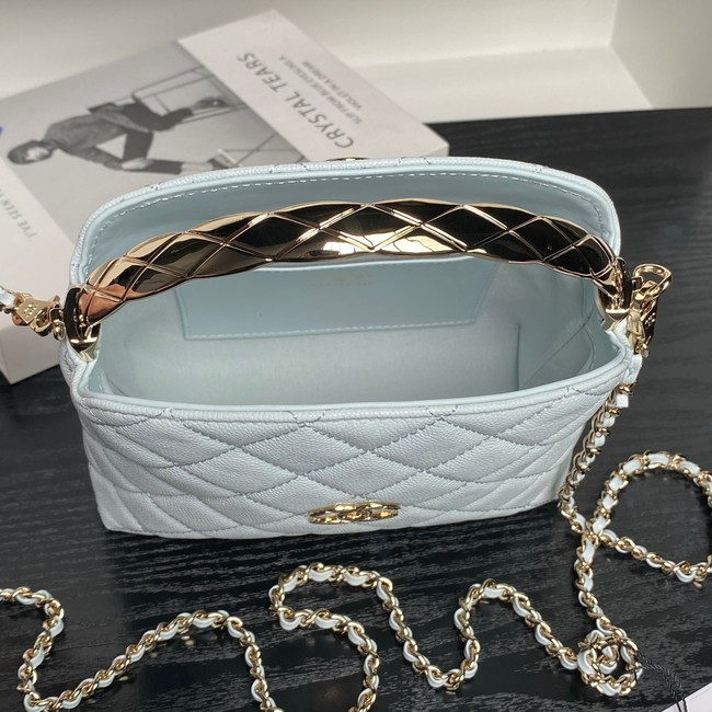 Chanel CLUTCH WITH CHAIN AP4591 light blue