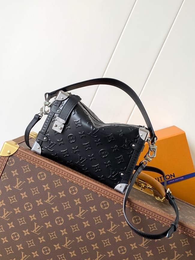 Louis Vuitton Monogram Empreinte Side Trunk MM M25160 black