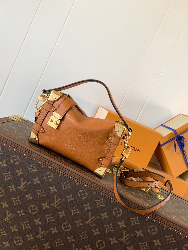 Louis Vuitton Side Trunk MM M25160 gold brown