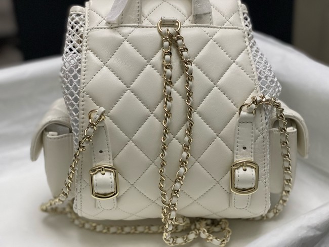 Chanel BACKPACK AS5484 WHITE