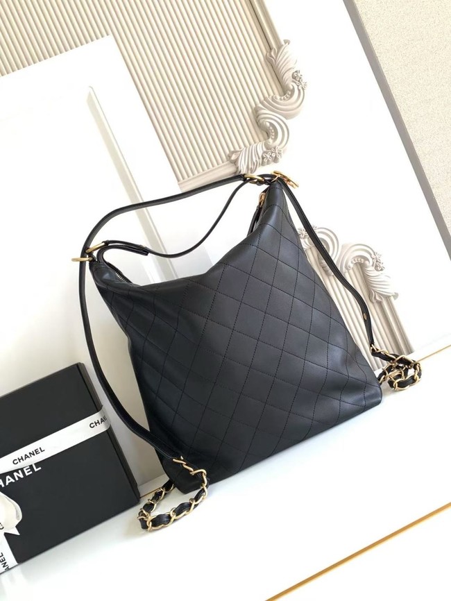 Chanel LARGE BACKPACK AS5523 Black