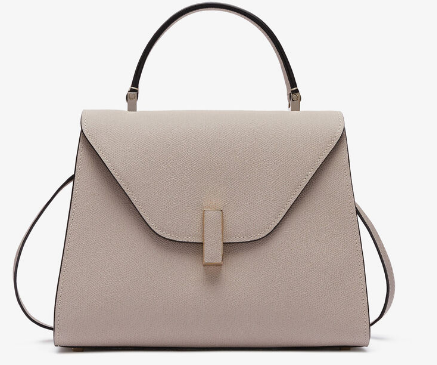 Valextra Iside Top Handle Medium Bag 56028 NUDE PINK
