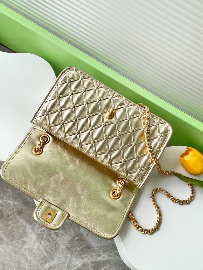 Chanel Mini flap bag AS4795 GOLD
