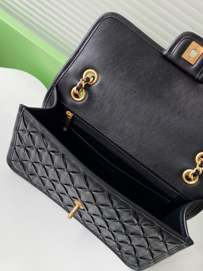 Chanel Mini flap bag AS4795 black