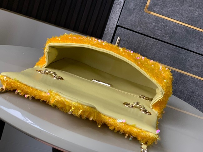 Chanel FLAP BAG AS4561 Yellow