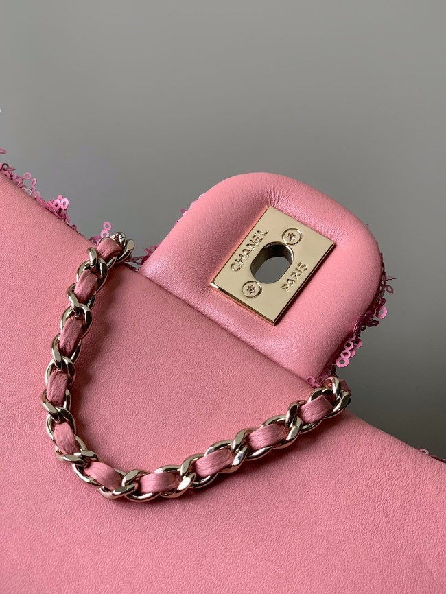 Chanel FLAP BAG AS4561 pink