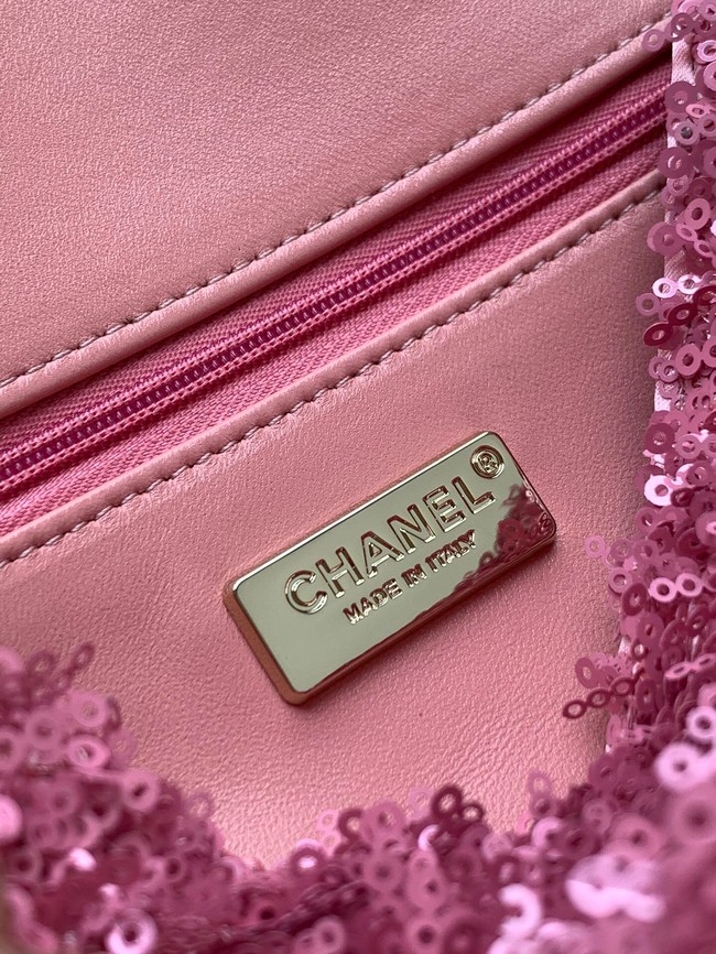 Chanel FLAP BAG AS4561 pink