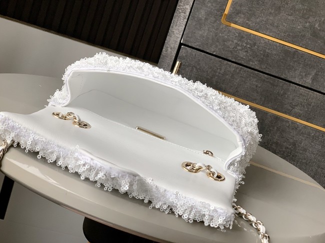 Chanel FLAP BAG AS4561 white
