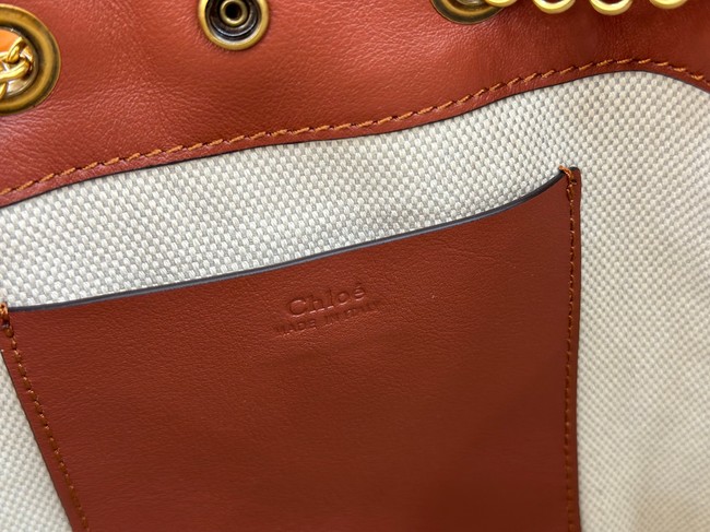 CHLOE leather shoulder bag 9965 tan