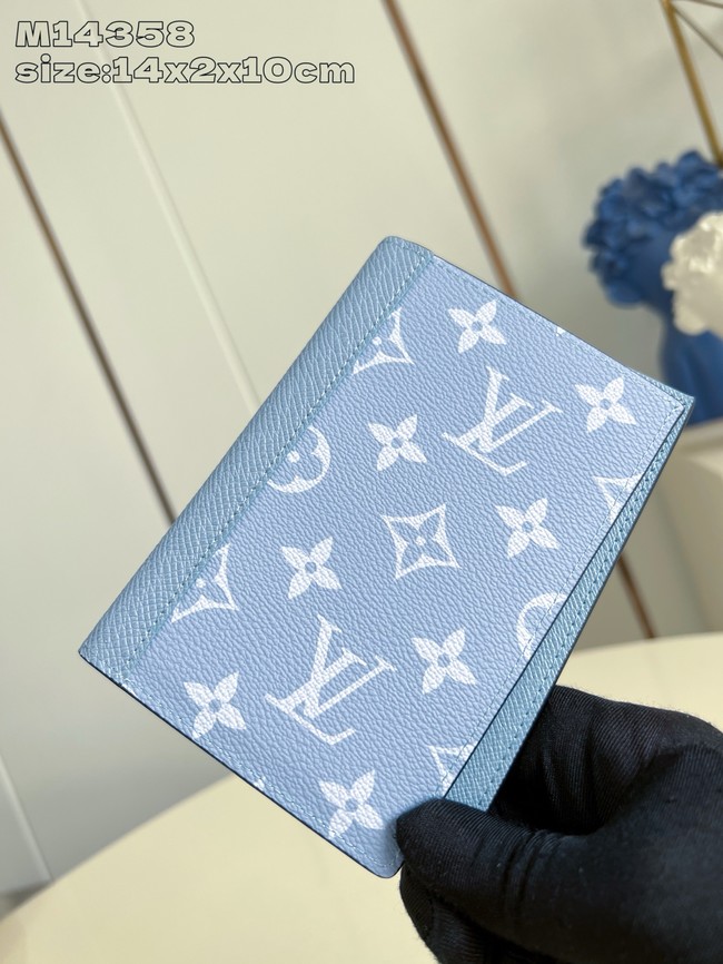Louis Vuitton Passport Cover M14358 blue