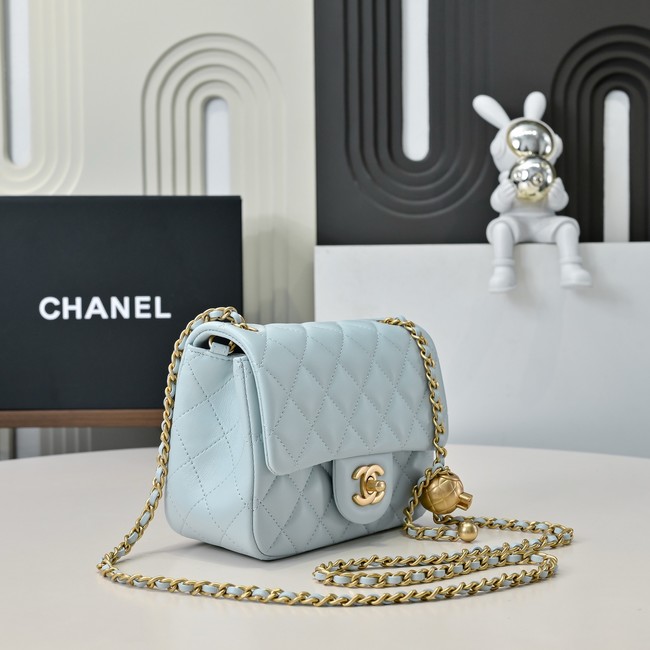 Chanel MINI FLAP BAG AS1786 light Blue