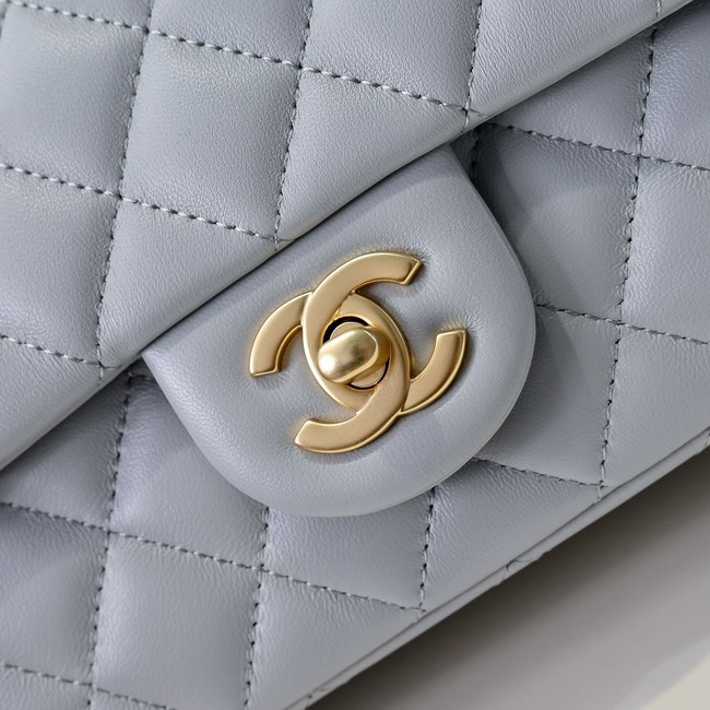Chanel SMALL FLAP BAG AS1787 light gray
