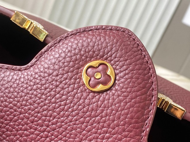 Louis Vuitton Capucines MM M23331 burgundy