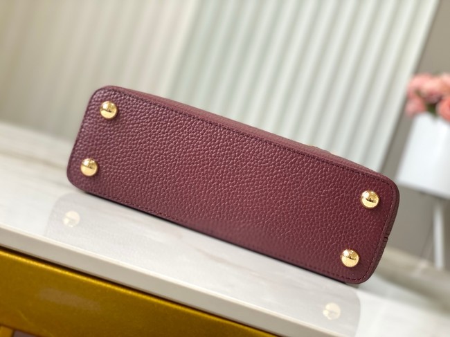 Louis Vuitton Capucines MM M23331 burgundy