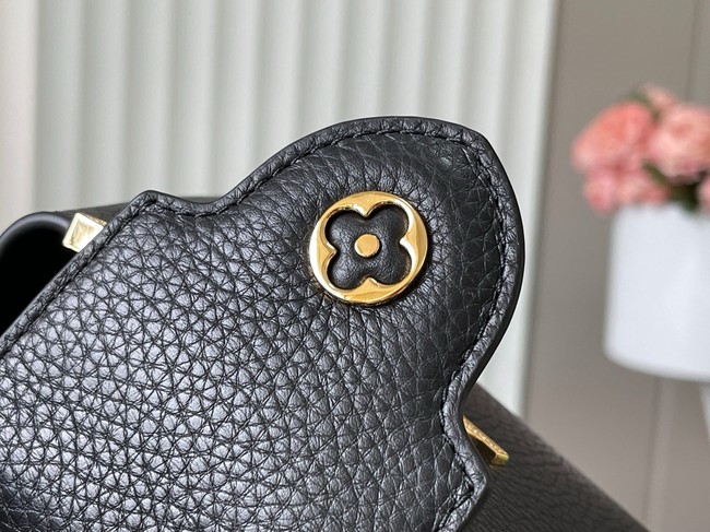 Louis Vuitton Capucines Mini M23082 black&Crystal