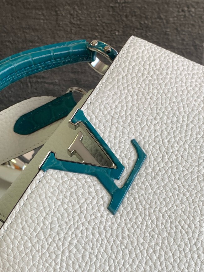 Louis Vuitton Capucines Mini M96498 white&blue