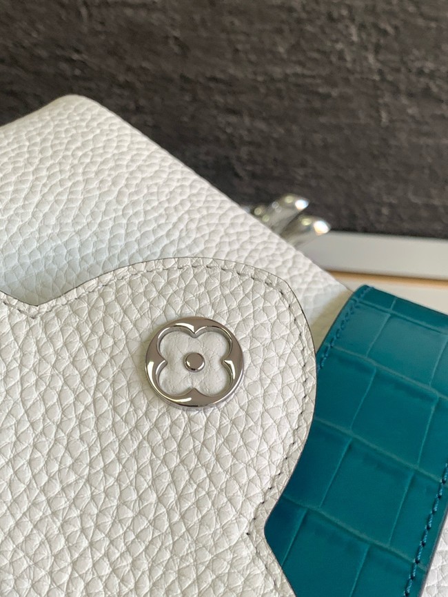 Louis Vuitton Capucines Mini M96498 white&blue