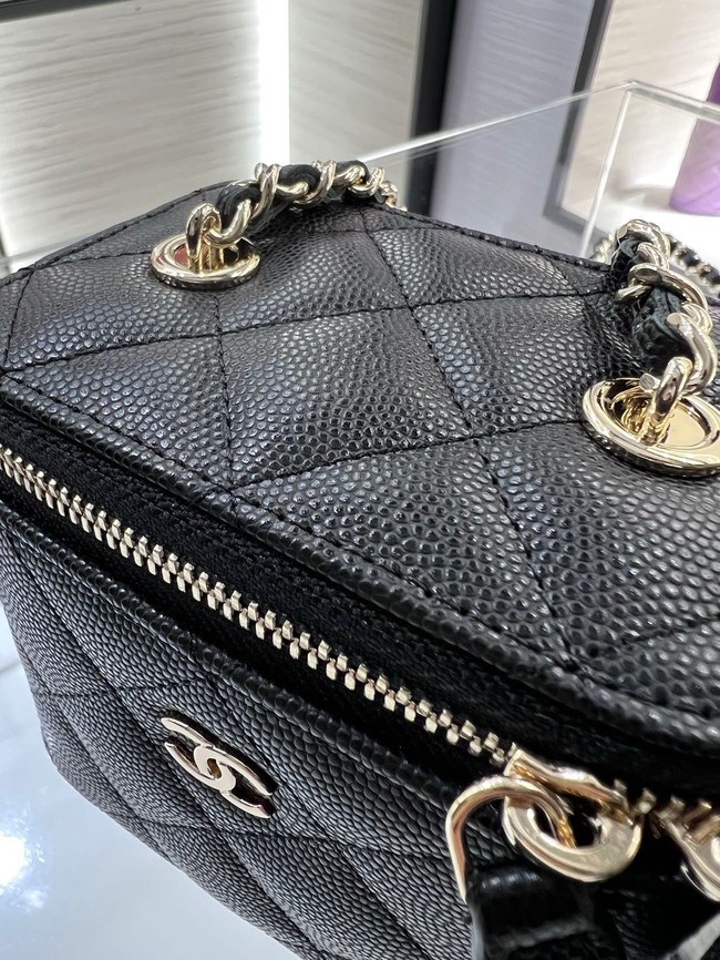 CHANEL Classic Small Vanity with Chain AP1340 black