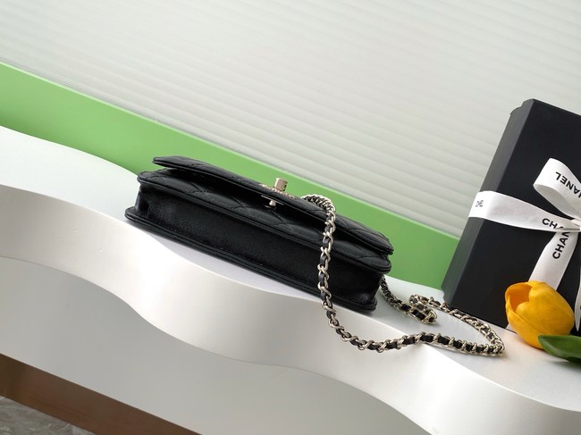 CHANEL Wallet On Chain AP4323 black
