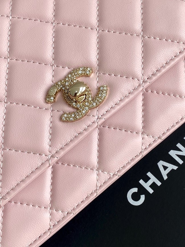 CHANEL Wallet On Chain AP4323 pink