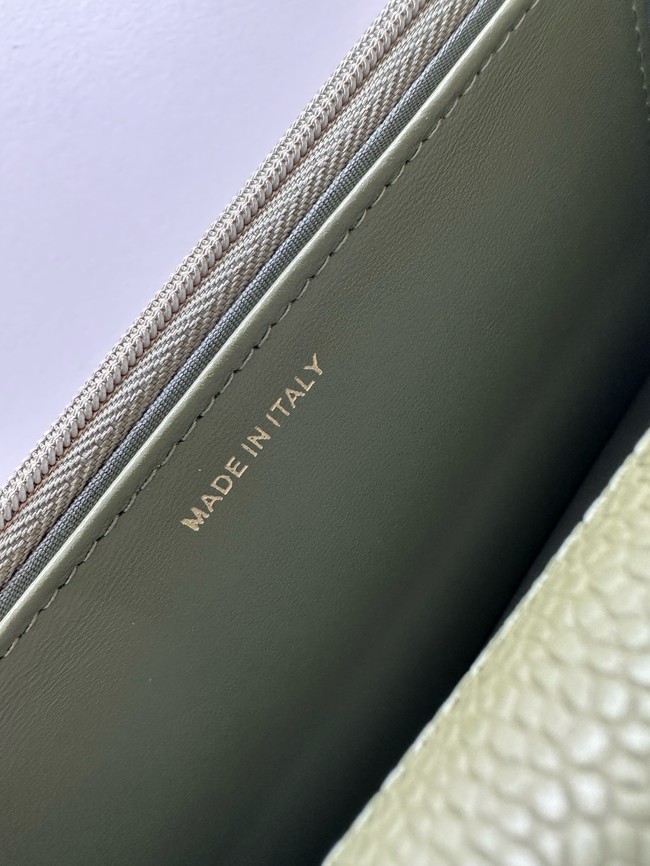 Chanel Classic Wallet On Chain Grained Calfskin AP4241-3