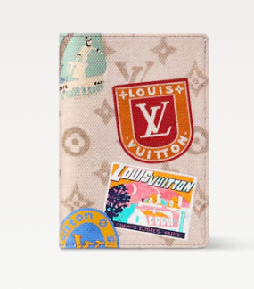 Louis Vuitton NEW Passport Cover M14621 Monogram Dune