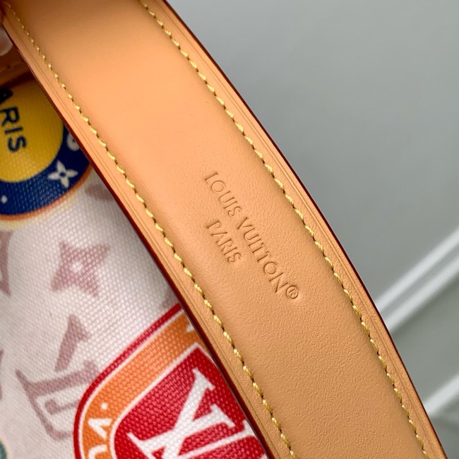 Louis Vuitton NEW Side Trunk MM M14606 Monogram Dune