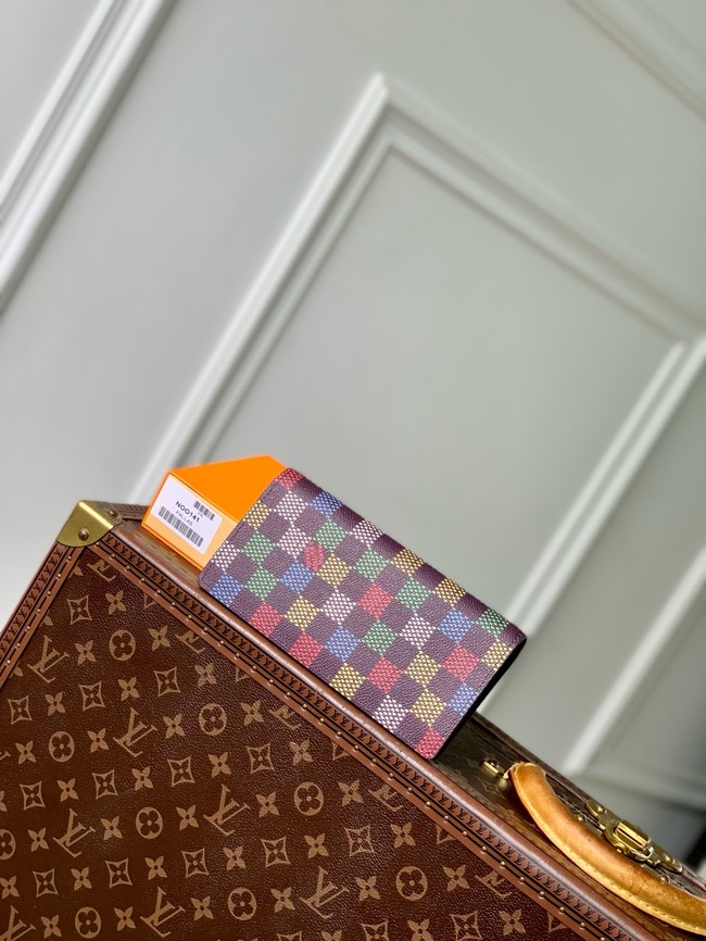 Louis Vuitton Brazza Wallet N00141 Multicolor