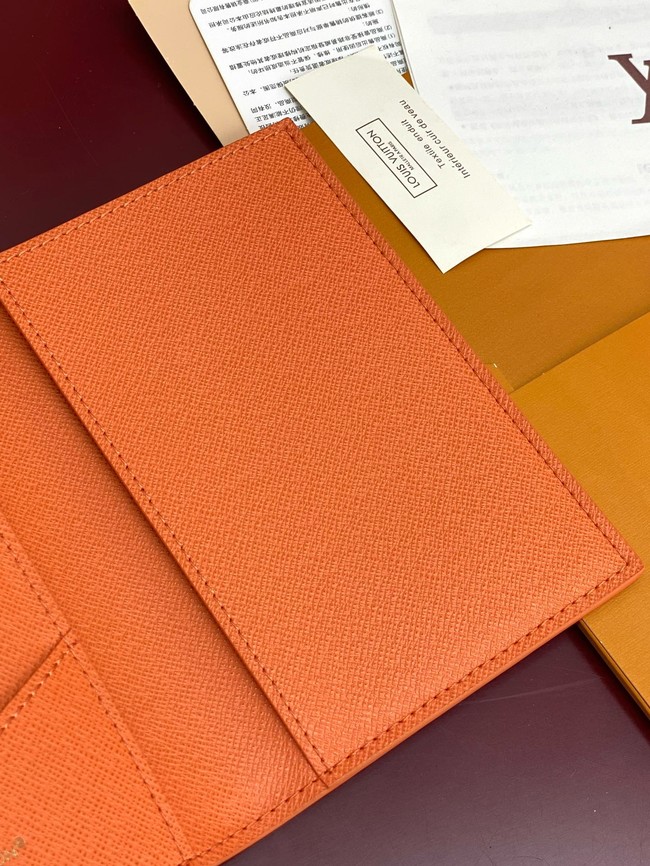 Louis Vuitton Passport Cover M14877 Brick Red