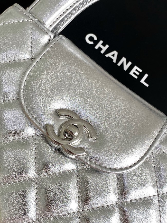 Chanel MINI SHOPPING BAG AS4416 Silver