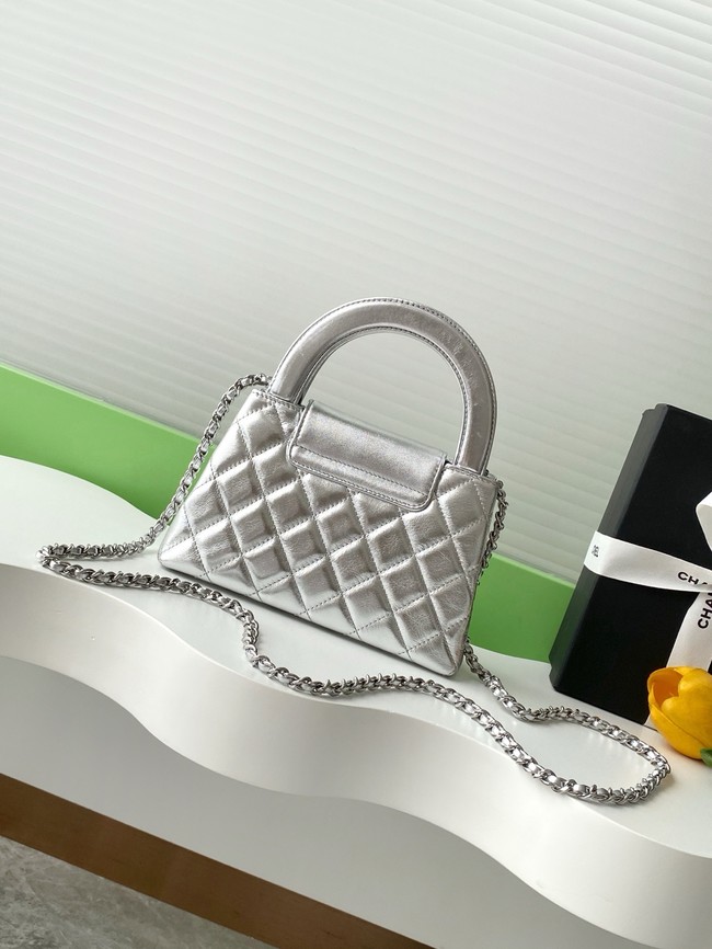 Chanel MINI SHOPPING BAG AS4416 Silver