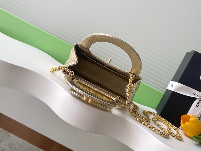 Chanel MINI SHOPPING BAG AS4416 gold
