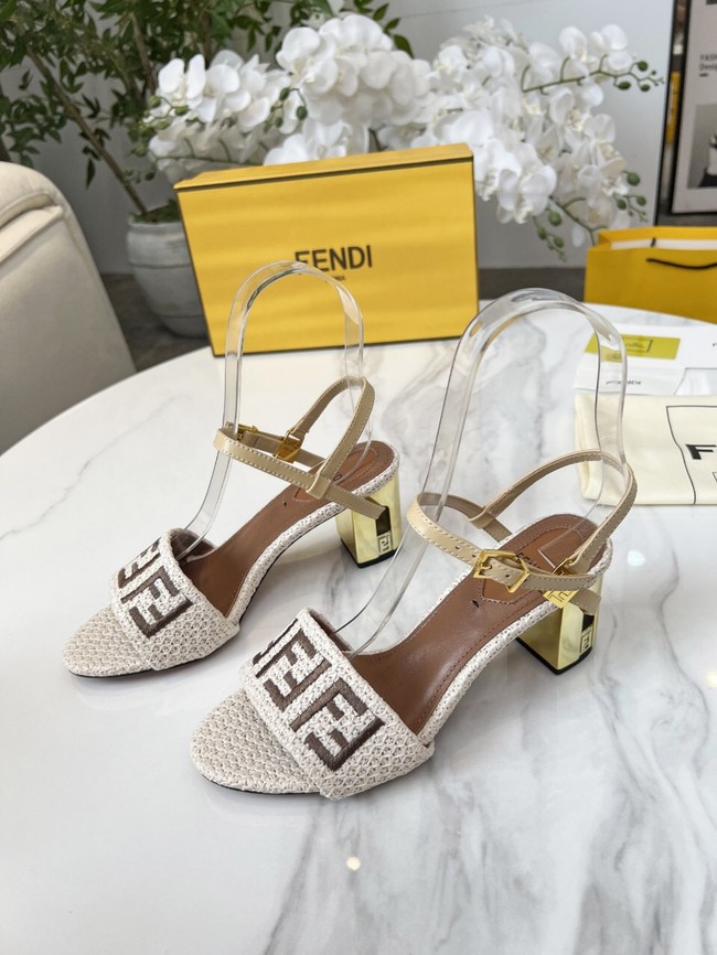Fendi WOMENS SANDAL Heel 6.5CM 44965-2