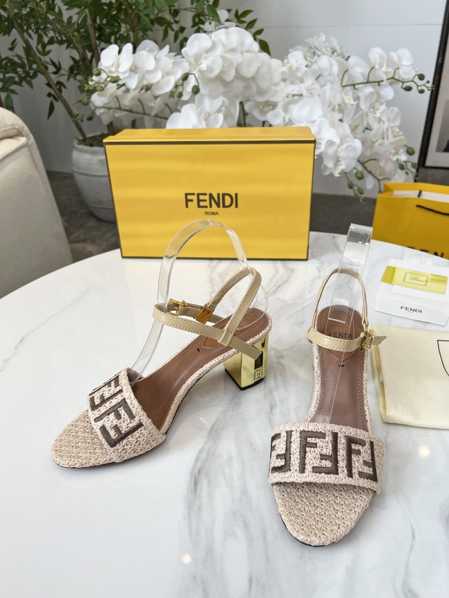 Fendi WOMENS SANDAL Heel 6.5CM 44965-3
