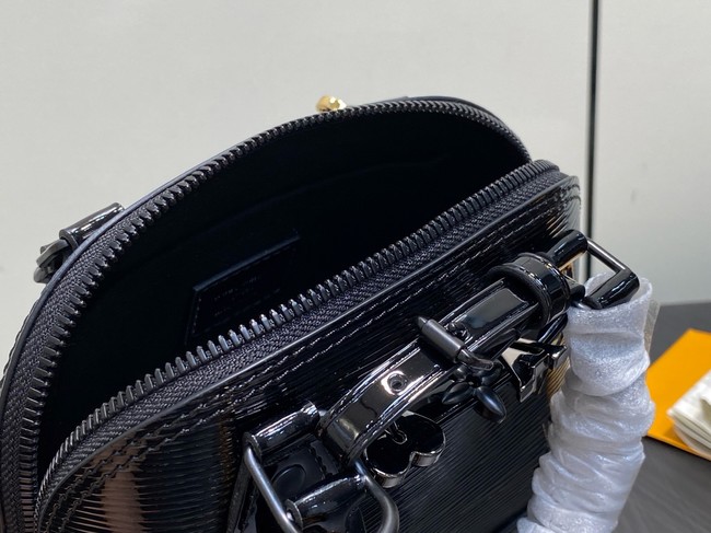 Louis Vuitton Alma Mini LV&I CUSTOMIZABLE K00015 black