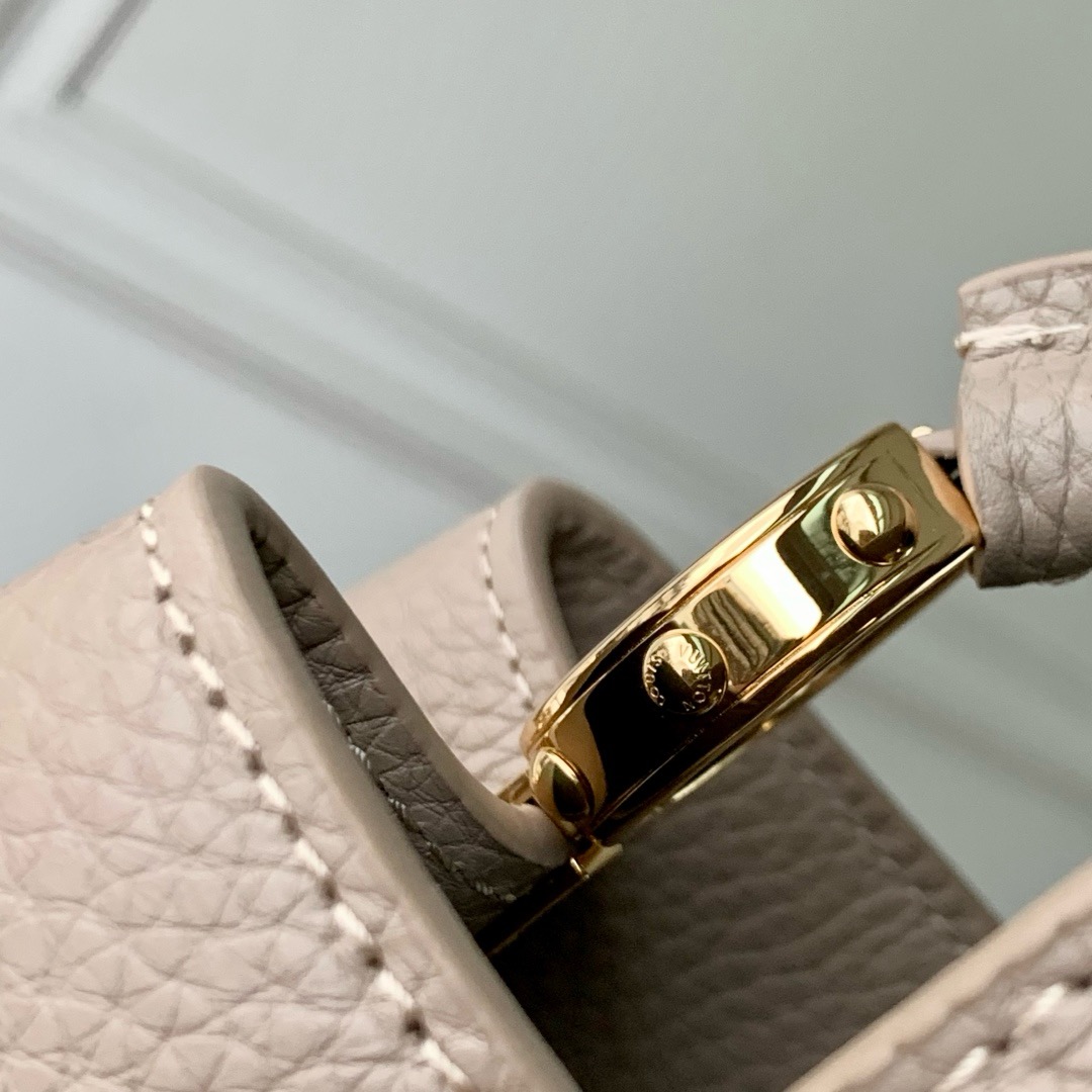 Louis Vuitton Capucines MM M12935 Galet Gray