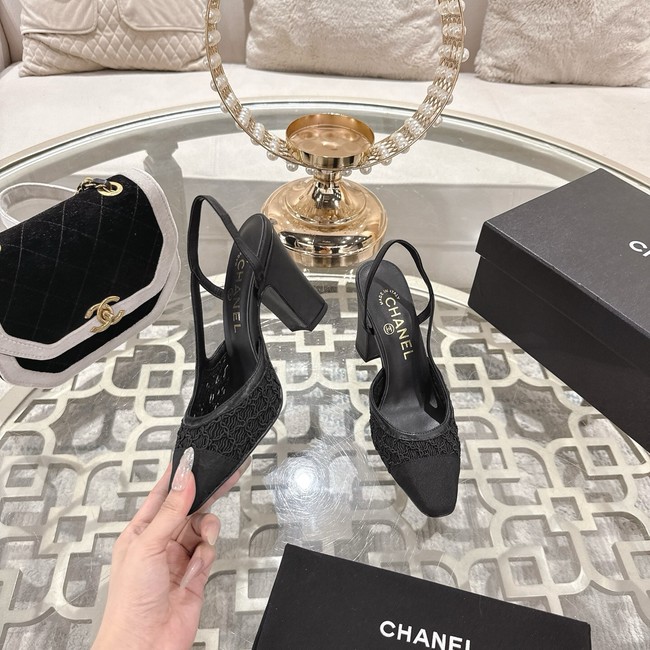 Chanel SLINGBACKS High heels 9.5CM 44976-1