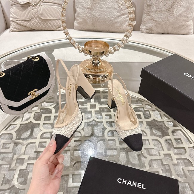 Chanel SLINGBACKS High heels 9.5CM 44976-3