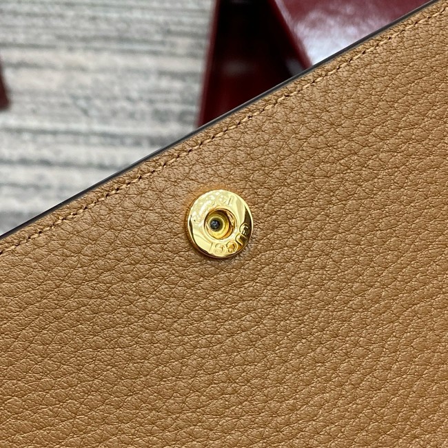 Gucci Softbit continental wallet 828147 brown