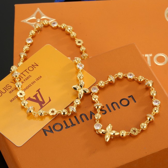 Louis Vuitton necklace&Bracelet CE17024
